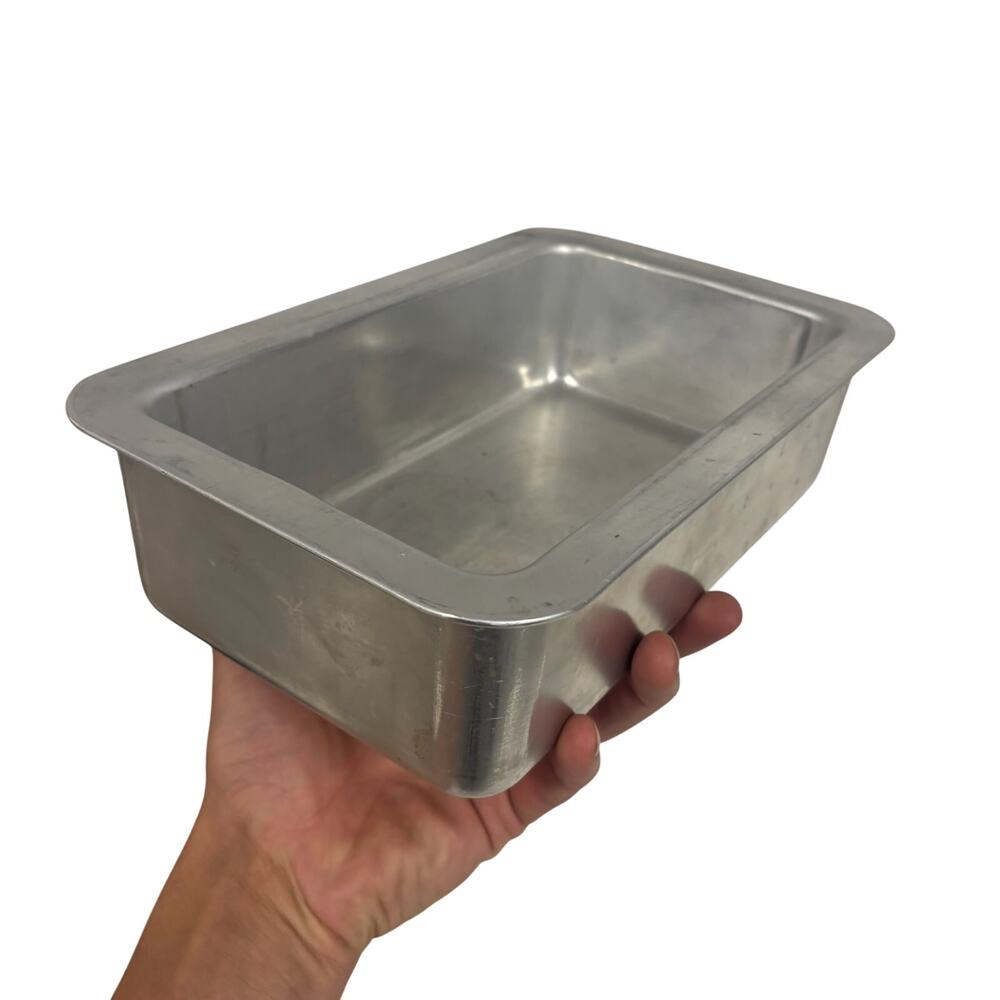 Vintage REMA Air Bake Loaf Pan 9.25x 5.25 X 2.75 Aluminum Double Wall Insulated